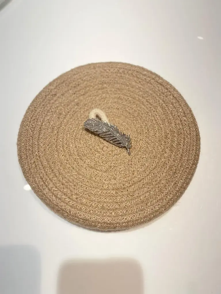 Broche Plume