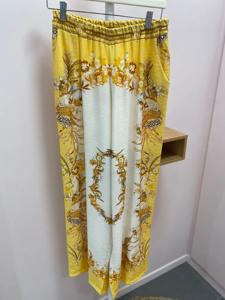 Pantalon décor chinois- TU