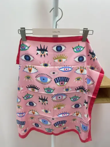 Foulard Evil eye 60x60