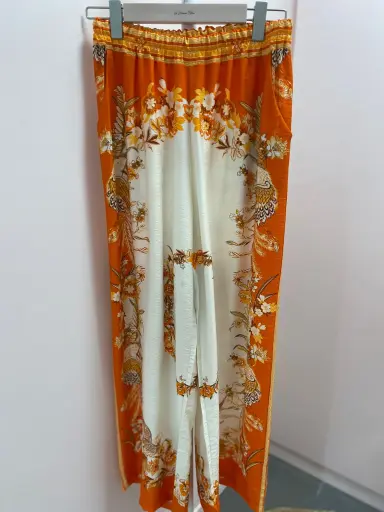 Pantalon décor chinois- TU